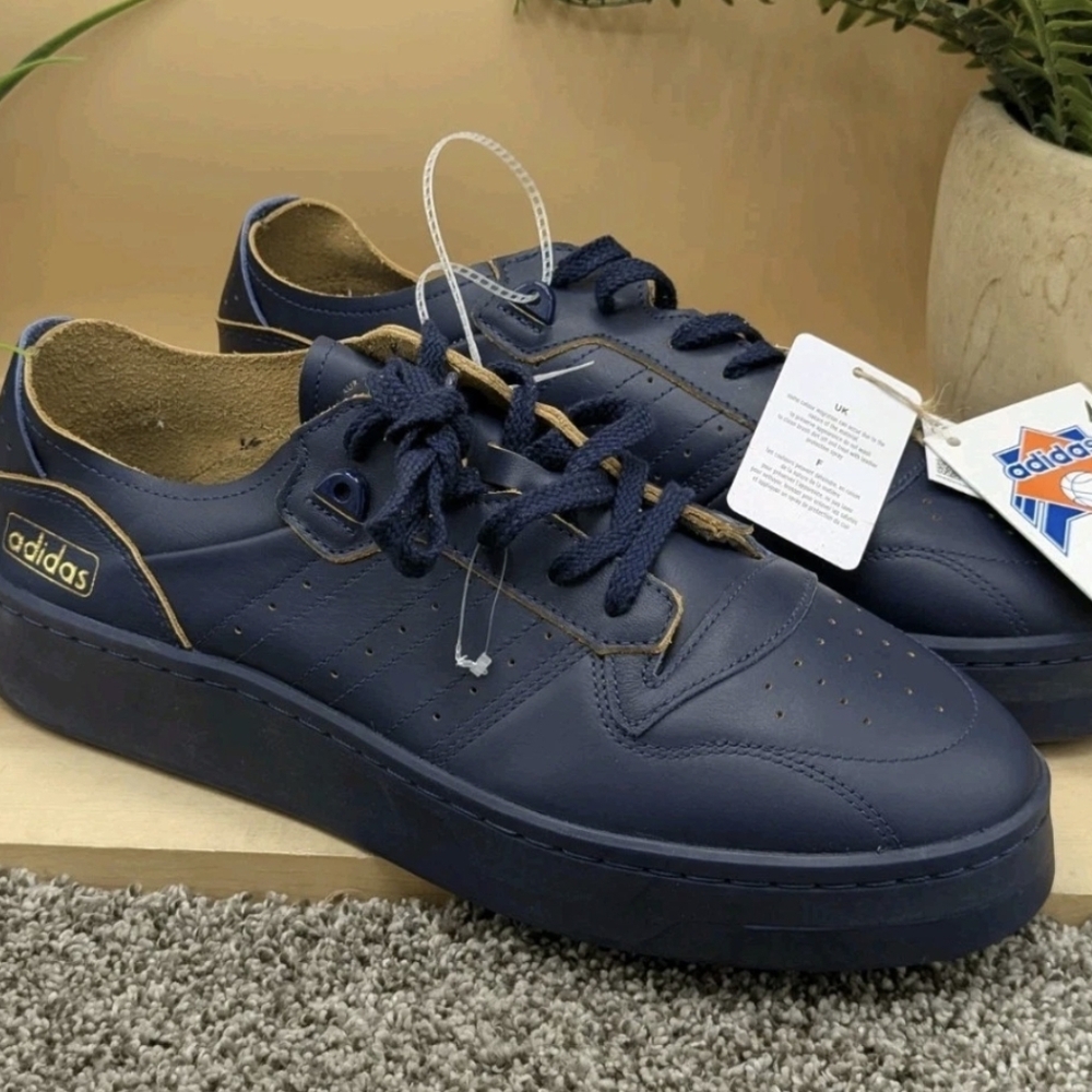 adidas Rivalry Summer Low Dark Blue Mens Sx 12.5 Running Casual Comfort Shoe